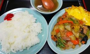 八宝菜定食